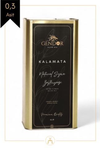 Kalamata Erken (İLK) Hasat Natural Sızma Zeytinyağı 5LT