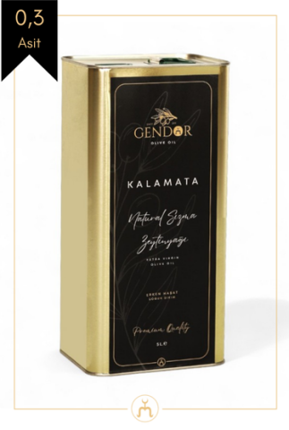 Kalamata Erken (İLK) Hasat Natural Sızma Zeytinyağı 5LT