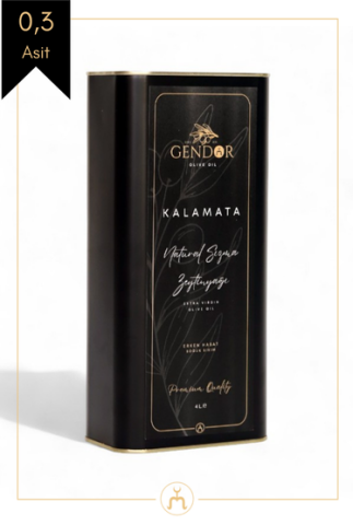 Kalamata Erken (İLK) Hasat Natural Sızma Zeytinyağı 4LT