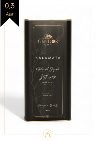 Kalamata Erken (İLK) Hasat Natural Sızma Zeytinyağı 4LT