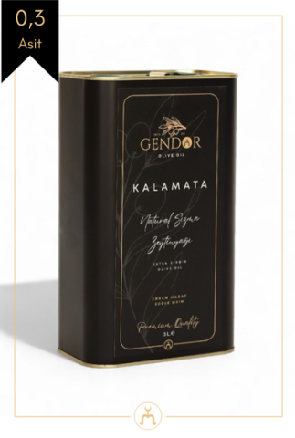 Kalamata Erken (İLK) Hasat Natural Sızma Zeytinyağı 3LT