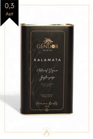 Kalamata Erken (İLK) Hasat Natural Sızma Zeytinyağı 3LT