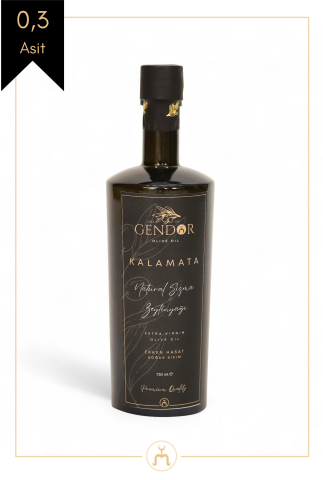 Hediyelik Kalamata Erken (İLK) Hasat Natürel Sızma Zeytinyağı  750 ml - Özel tasarım hediye kutusuyla birlikte