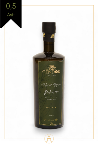Hediyelik Natürel Sızma Filtresiz Zeytinyağı 750 ml - Özel tasarım hediye kutusuyla birlikte