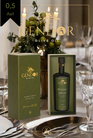 Hediyelik Natürel Sızma Filtresiz Zeytinyağı 750 ml - Özel tasarım hediye kutusuyla birlikte