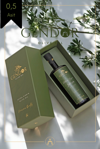 Hediyelik Natürel Sızma Filtresiz Zeytinyağı 750 ml - Özel tasarım hediye kutusuyla birlikte