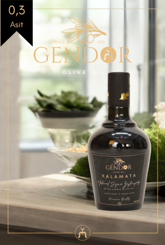 Hediyelik Kalamata Erken (İLK) Hasat Natürel Sızma Zeytinyağı  500 ml - Özel tasarım hediye kutusuyla birlikte