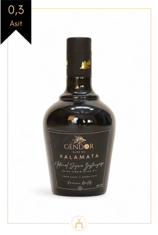 Hediyelik Kalamata Erken (İLK) Hasat Natürel Sızma Zeytinyağı  500 ml - Özel tasarım hediye kutusuyla birlikte