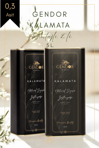 Kalamata Erken (İLK) Hasat Natürel Sızma Zeytinyağı 2*5L
