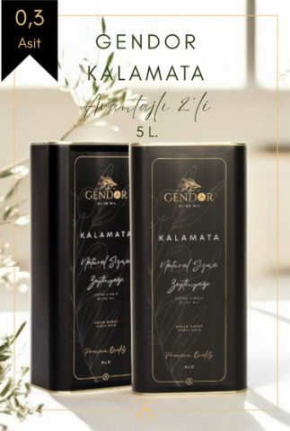 Kalamata Erken (İLK) Hasat Natural Sızma Zeytinyağı 2*5L