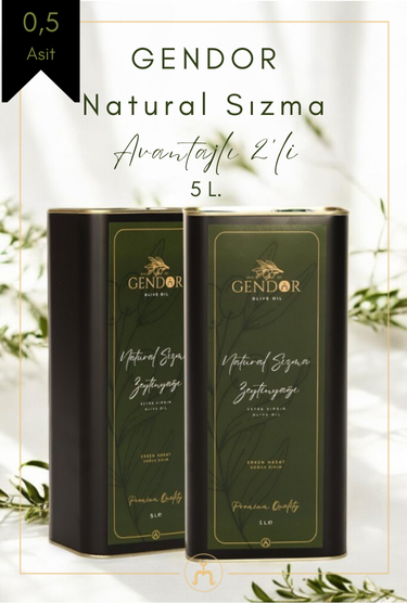 Natural Sızma Zeytinyağı 2*5L